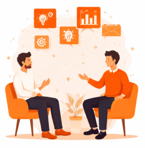 Session de coaching avec un expert